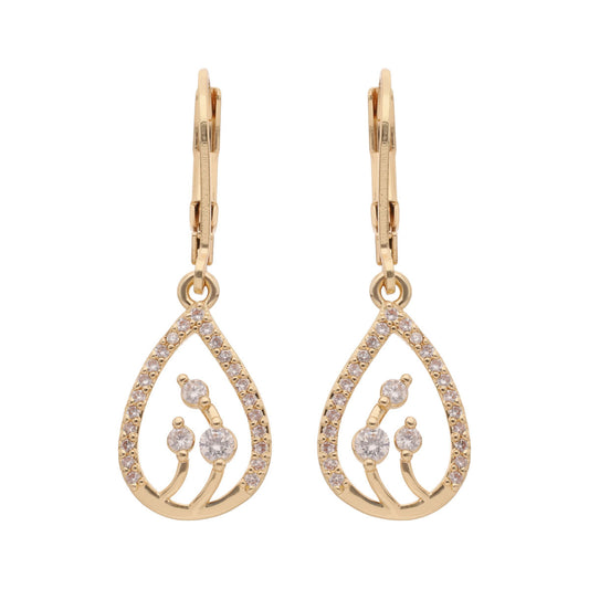 Aretes Napier Color Dorado 17G03196 Para Dama