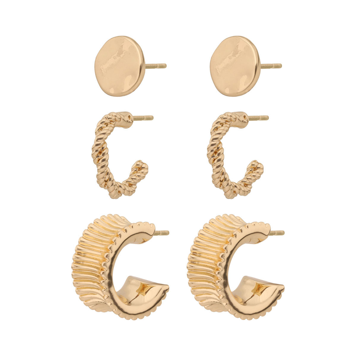 Aretes Napier Color Dorado 17G03201 Para Dama
