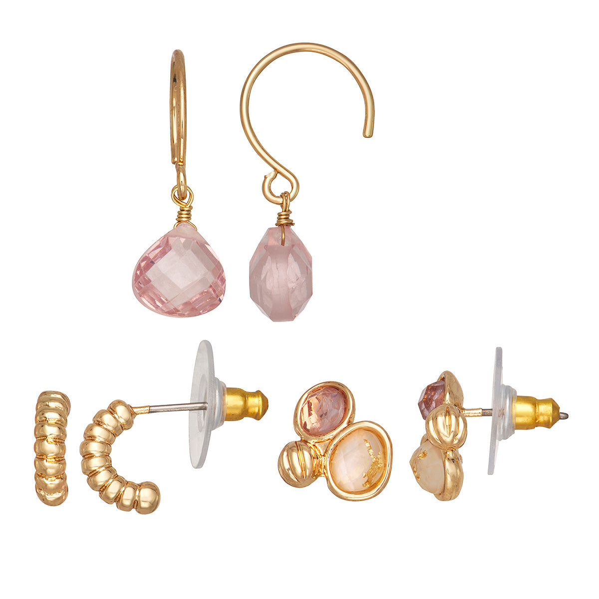 Aretes Napier Color Dorado 17G03209 Para Dama