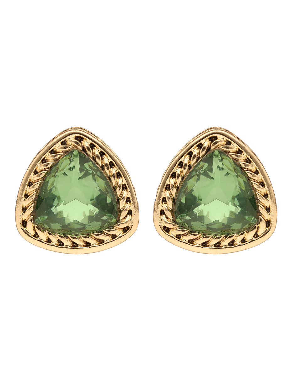 Aretes Napier Color Esmeralda 17G03452 Para Dama