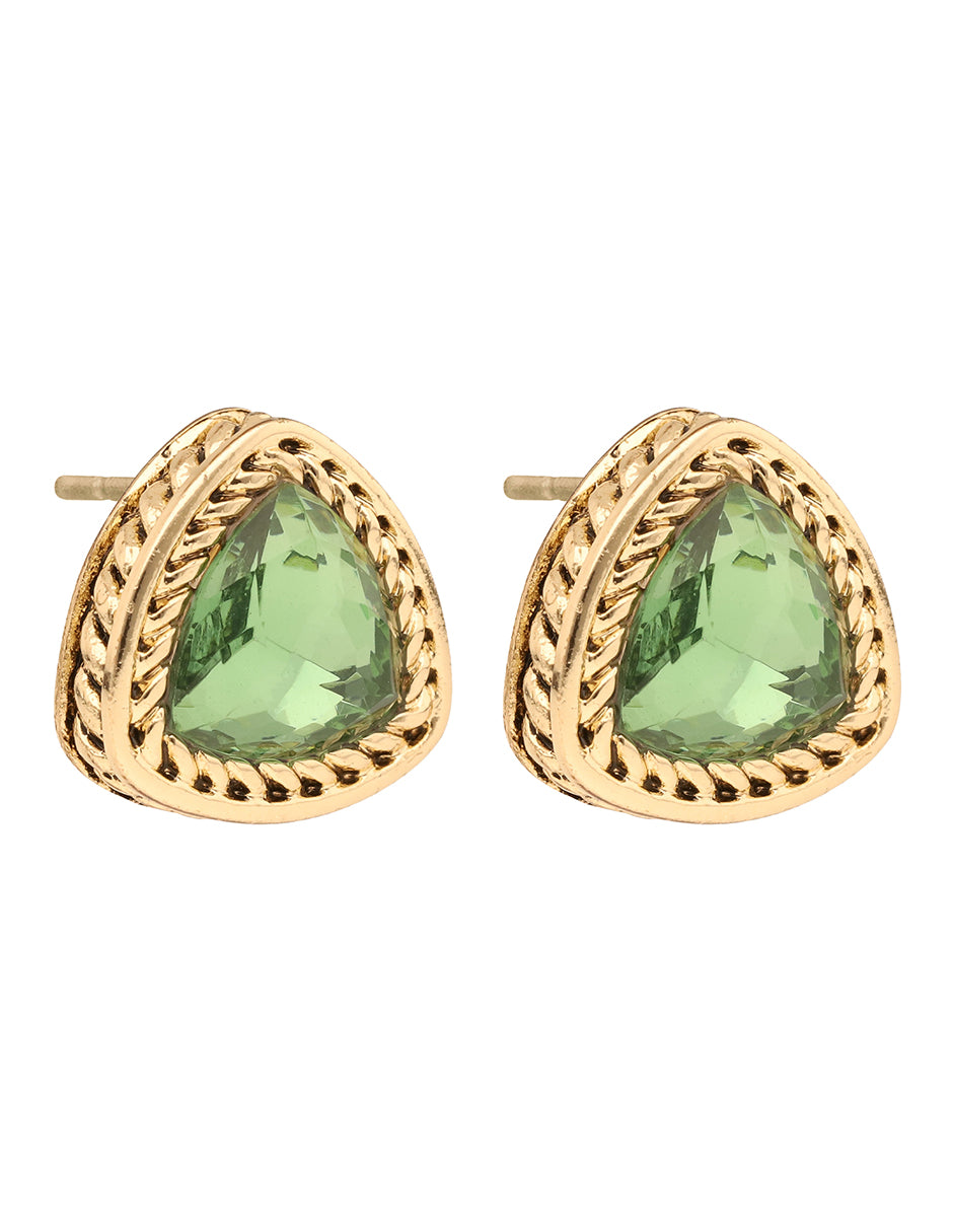 Aretes Napier Color Esmeralda 17G03452 Para Dama
