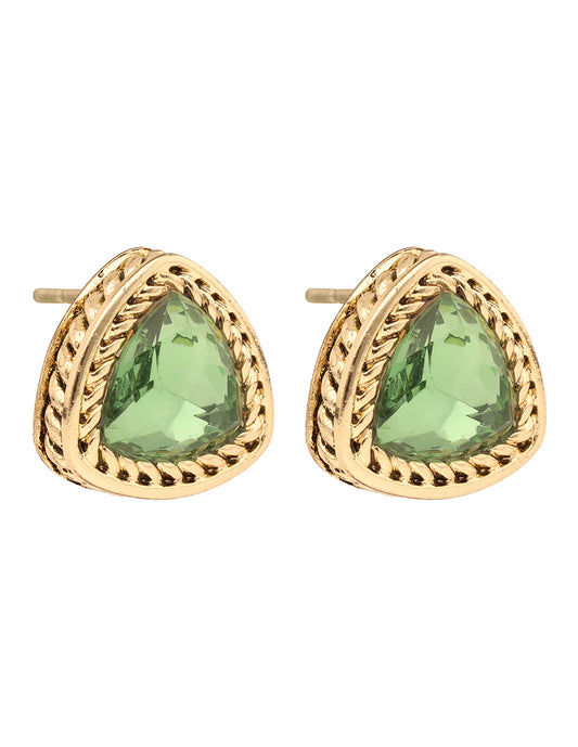 Aretes Napier Color Esmeralda 17G03452 Para Dama