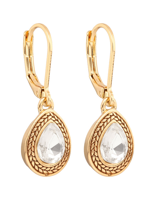 Aretes Napier Color Cristal 17G03454 Para Dama
