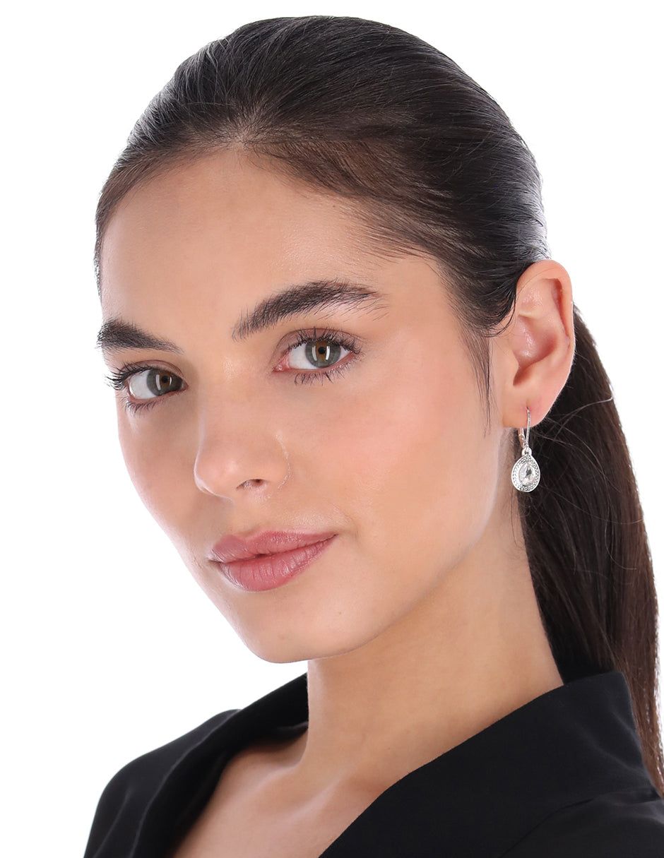 Aretes Napier Color Cristal 17G03457 Para Dama