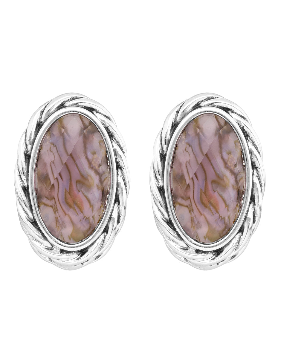 Aretes Napier Color Purple 17G03485 Para Dama