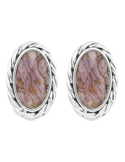 Aretes Napier Color Purple 17G03485 Para Dama