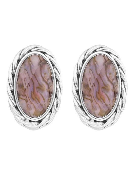 Aretes Napier Color Purple 17G03485 Para Dama