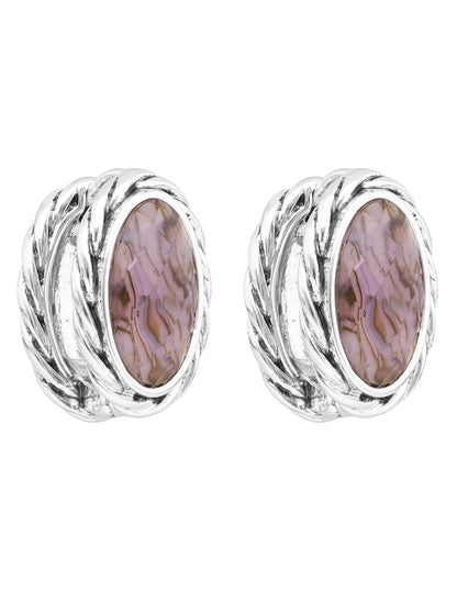 Aretes Napier Color Purple 17G03485 Para Dama