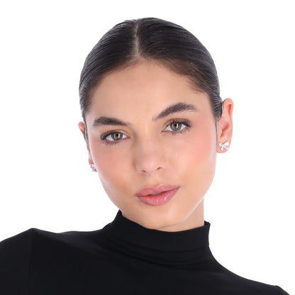 Aretes Napier Color Plateado 17G03493 Para Dama