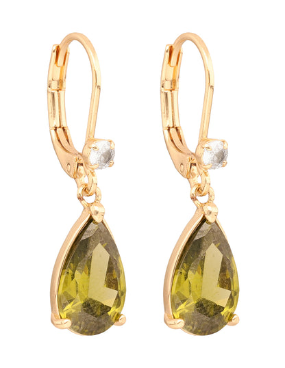 Aretes Napier Color Esmeralda 17G03508 Para Dama