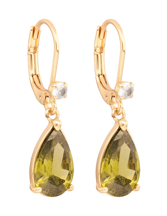 Aretes Napier Color Esmeralda 17G03508 Para Dama