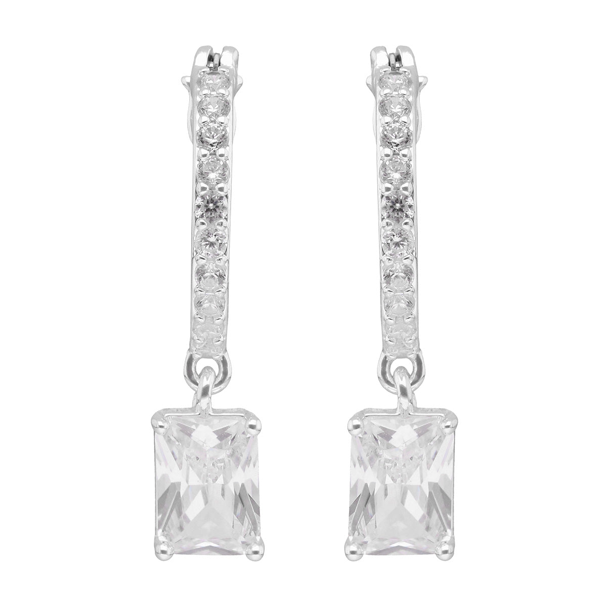 Aretes Napier Color Plateado 17G03520 Para Dama