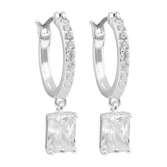 Aretes Napier Color Plateado 17G03520 Para Dama