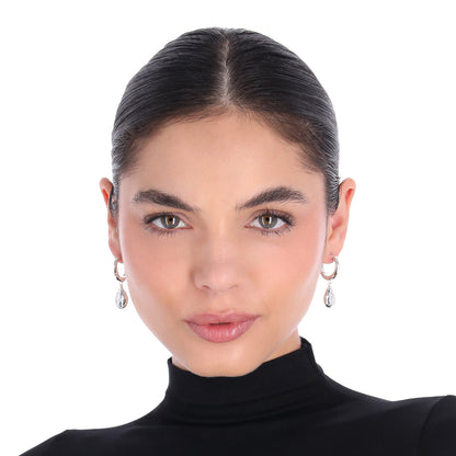 Aretes Napier Color Plateado 17G03525 Para Dama