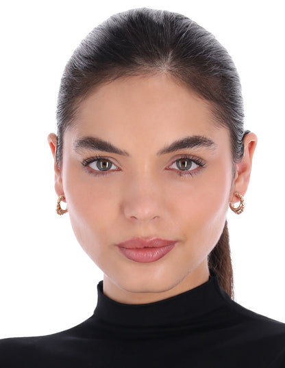Aretes Napier Color Dorado 17G03529 Para Dama