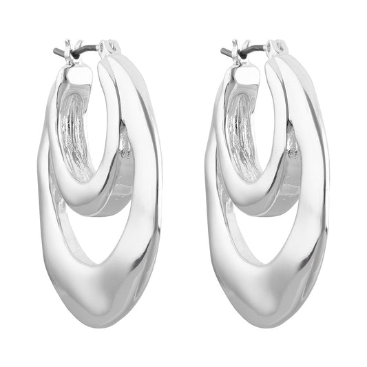 Aretes Napier Color Plateado 17G03544 Para Dama