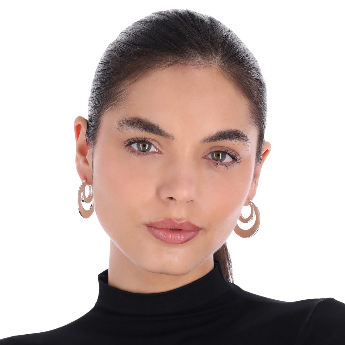 Aretes Napier Color Plateado 17G03544 Para Dama
