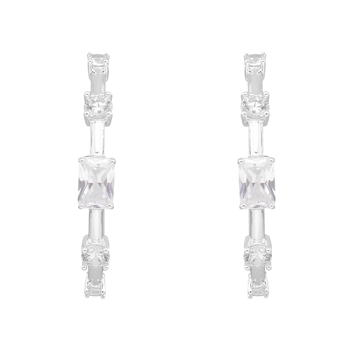 Aretes Napier Color Plateado 17G03547 Para Dama