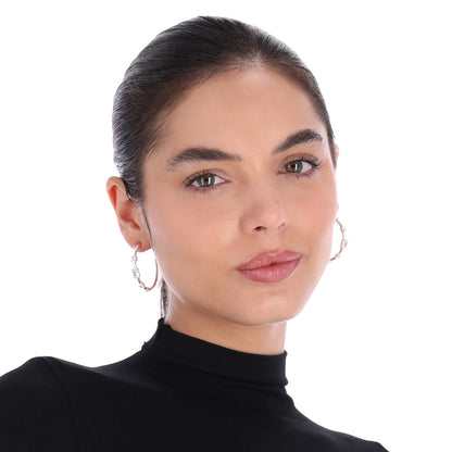 Aretes Napier Color Plateado 17G03547 Para Dama