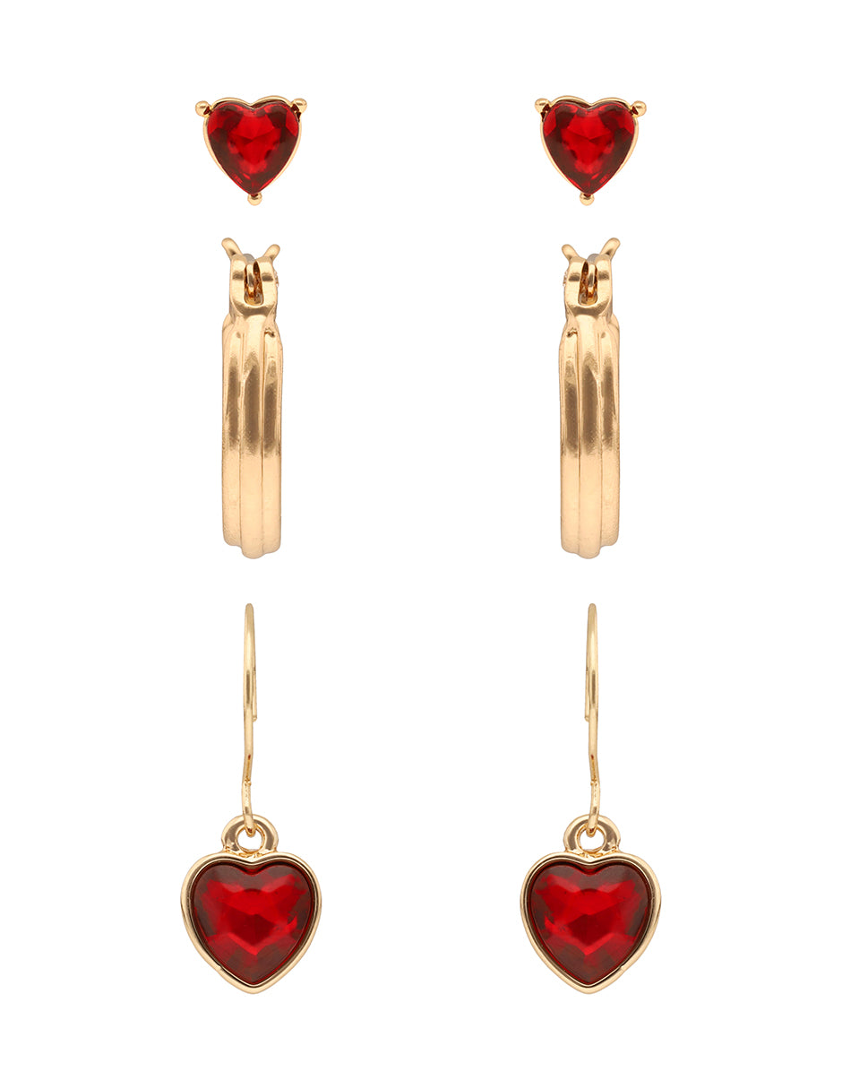Set Aretes Napier Color Siam 17G03566 Para Dama