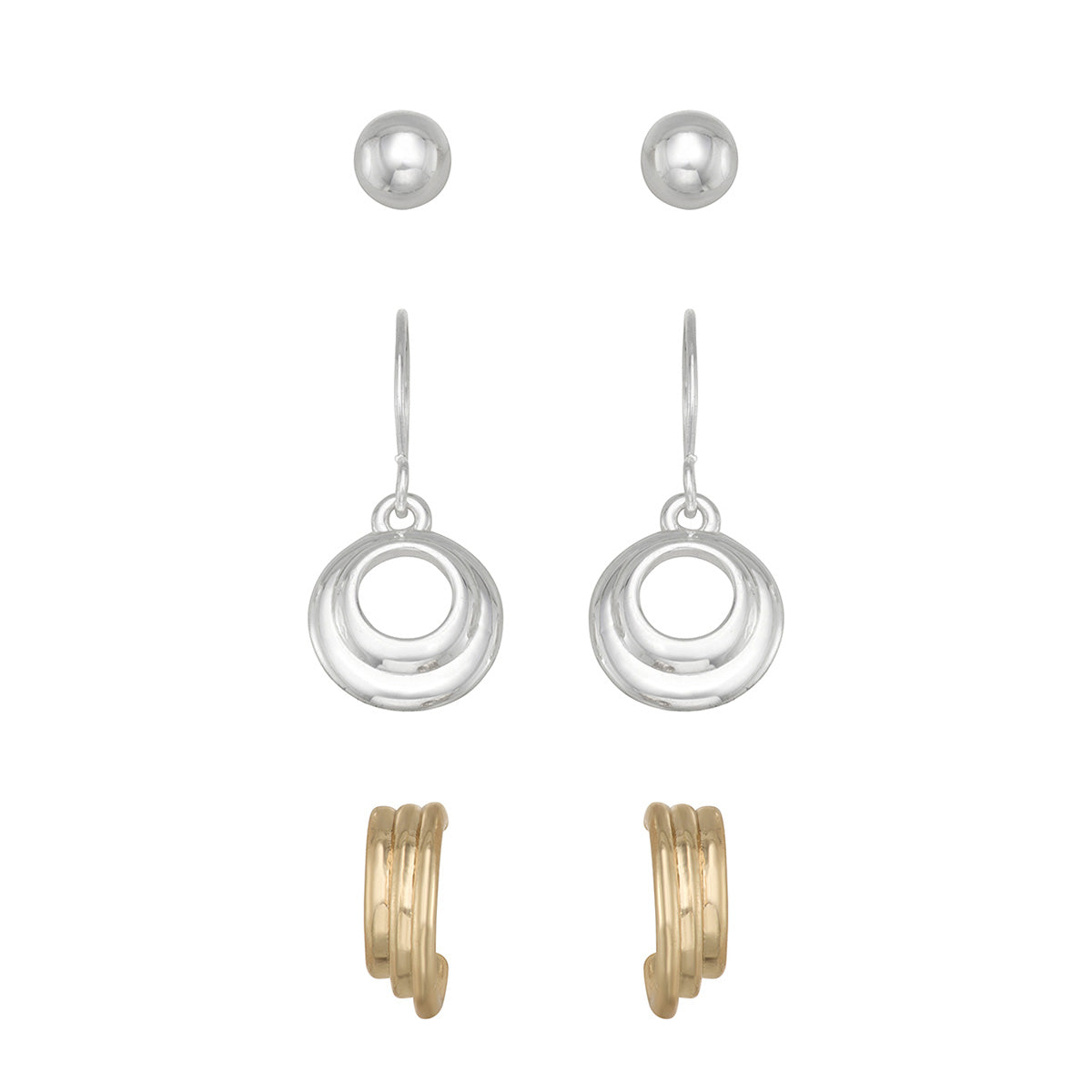 Box Set Aretes Napier Color Multicolor 17G03573 Para Dama