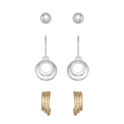 Box Set Aretes Napier Color Multicolor 17G03573 Para Dama