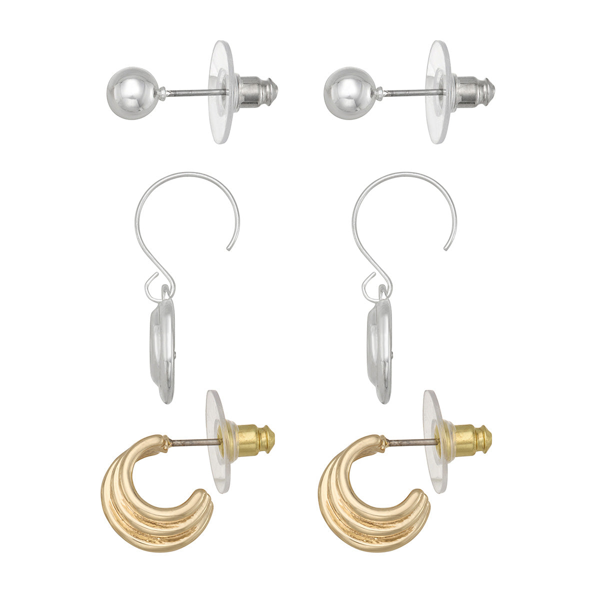 Box Set Aretes Napier Color Multicolor 17G03573 Para Dama