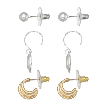 Box Set Aretes Napier Color Multicolor 17G03573 Para Dama