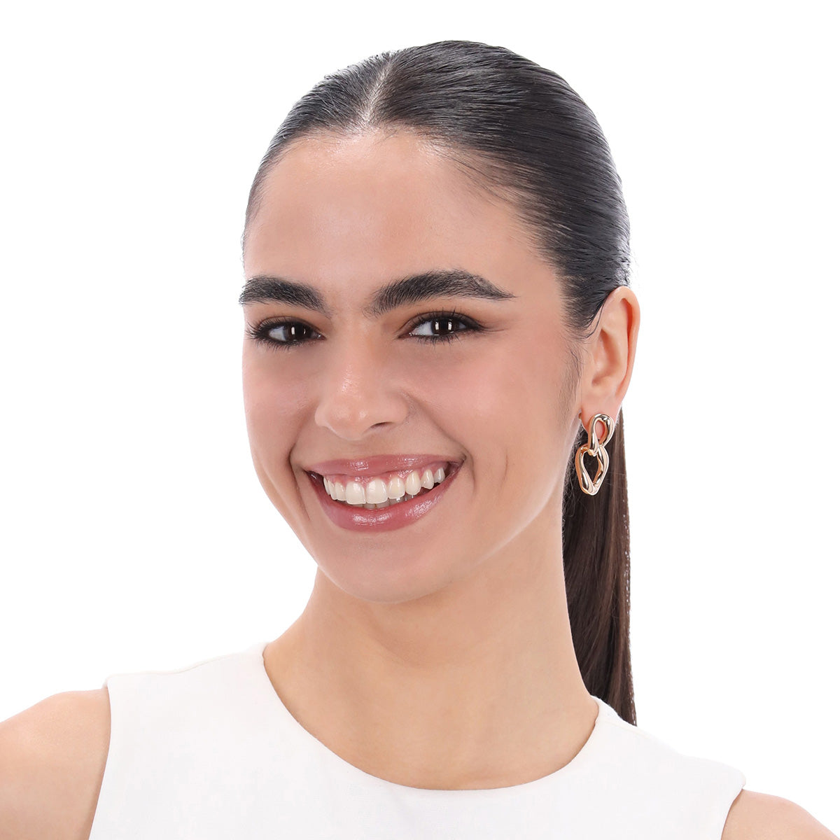 Aretes Napier Color Dorado 17G03593 Para Dama