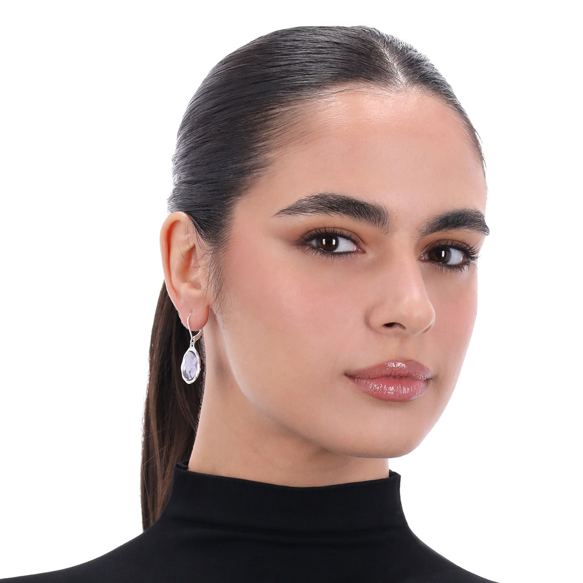 Aretes Napier Color Lila 17G03613 Para Dama