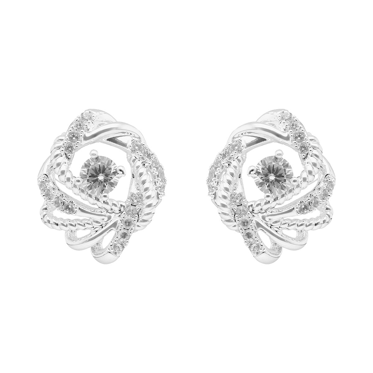 Aretes Napier Color Plateado 17G03663 Para Dama