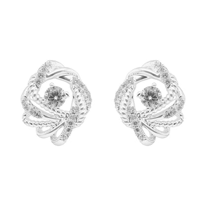 Aretes Napier Color Plateado 17G03663 Para Dama