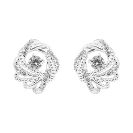 Aretes Napier Color Plateado 17G03663 Para Dama