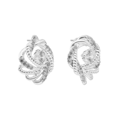 Aretes Napier Color Plateado 17G03663 Para Dama