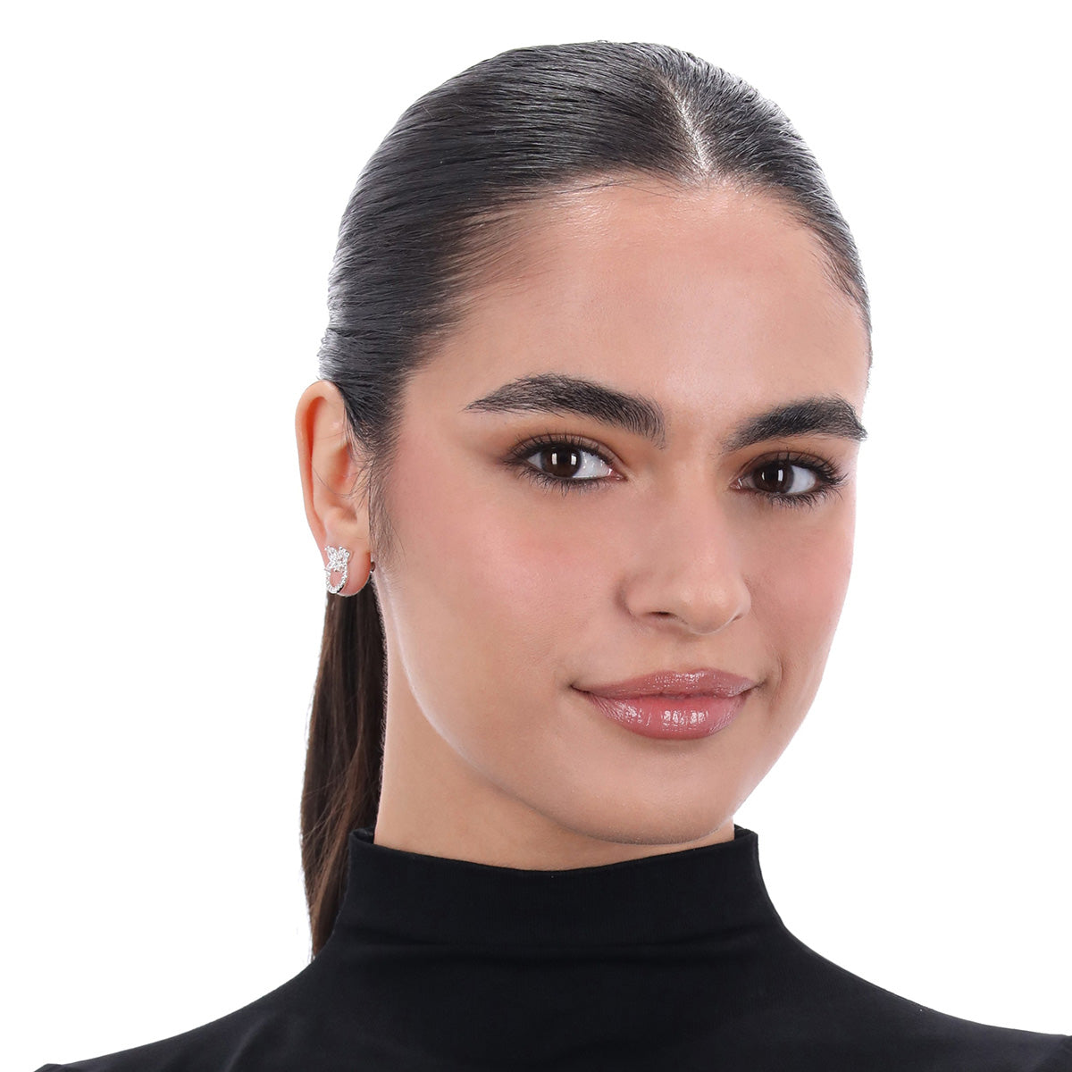 Aretes Napier Color Plateado 17G03664 Para Dama
