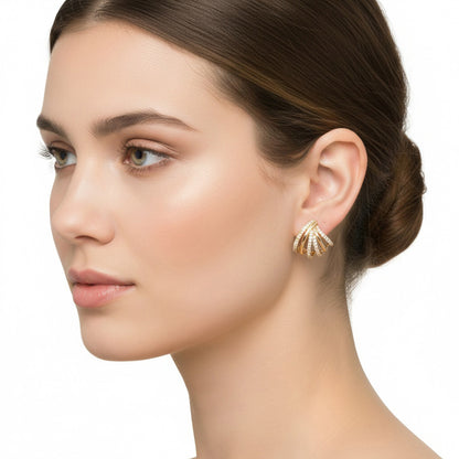 Aretes Napier Color Dorado 17G03665 Para Dama