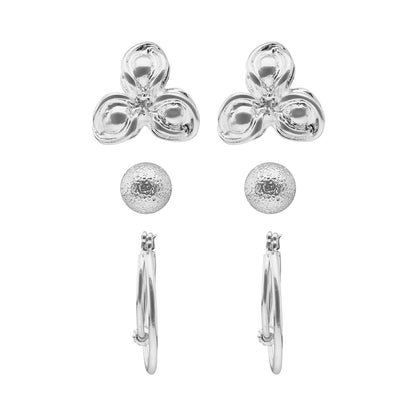 Aretes Napier Color Plateado 17G03668 Para Dama
