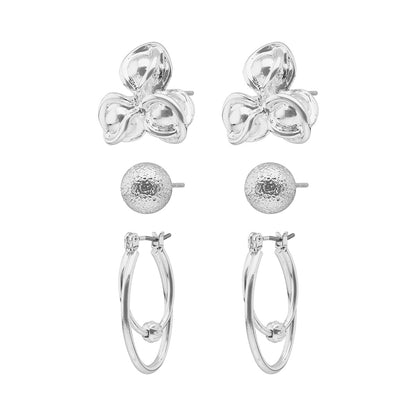 Aretes Napier Color Plateado 17G03668 Para Dama