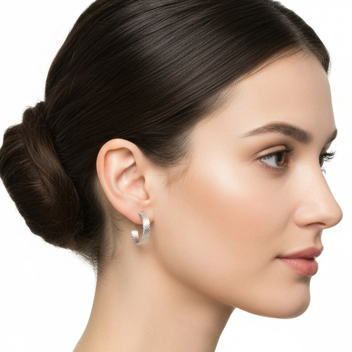 Aretes Napier Color Plateado 17G03681 Para Dama