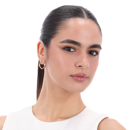 Aretes Napier Color Dorado 17G03682 Para Dama