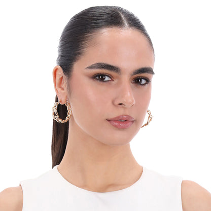Aretes Napier Color Dorado 17G03708 Para Dama