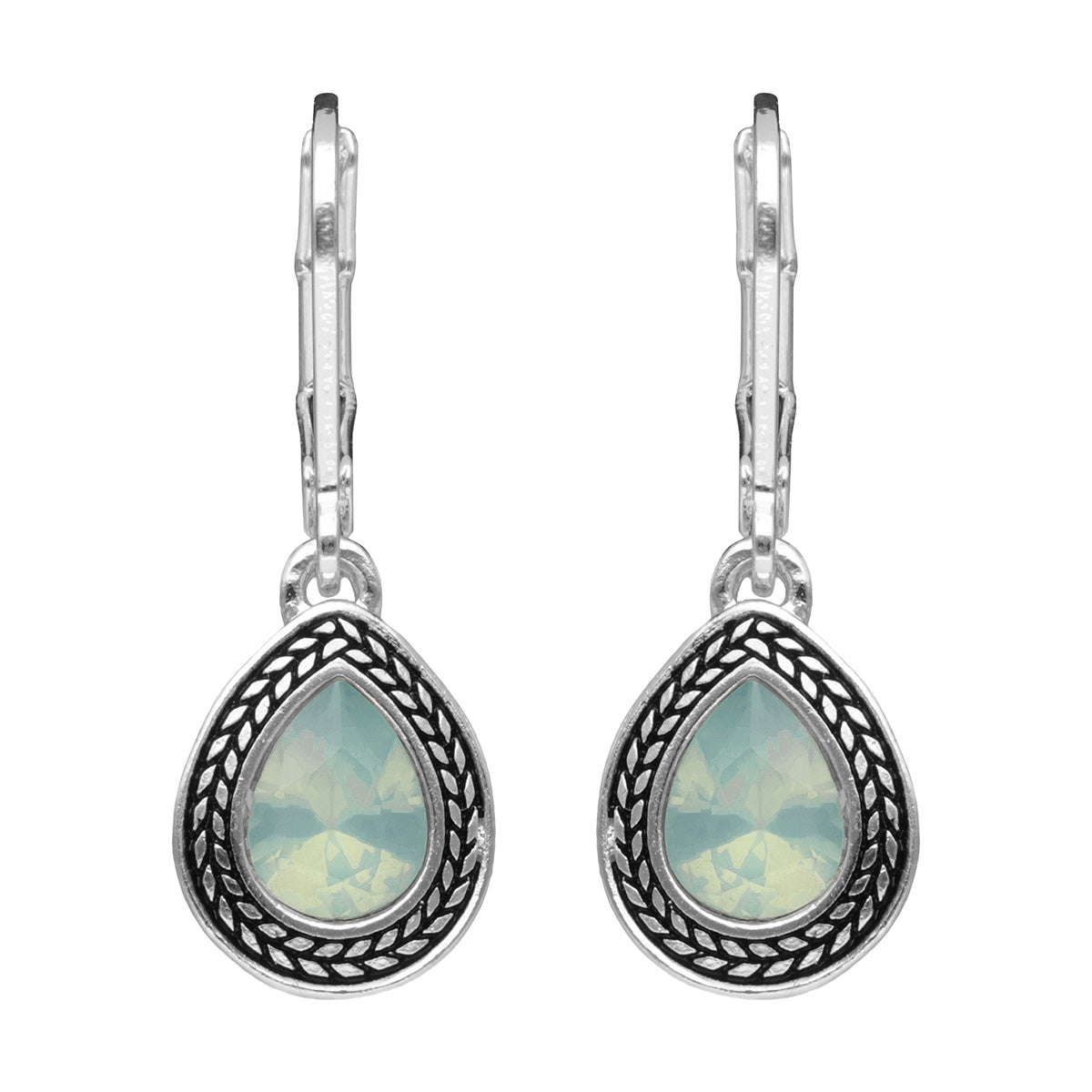 Aretes Napier Color Aqua 17G03760 para Dama