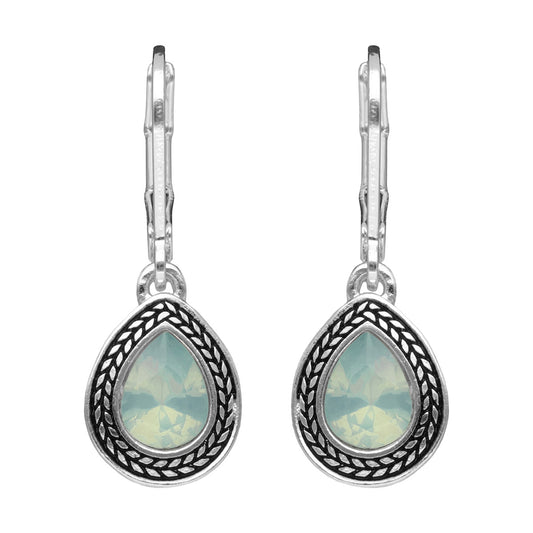 Aretes Napier Color Aqua 17G03760 para Dama