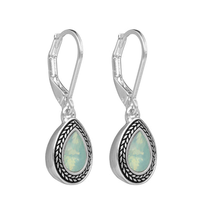 Aretes Napier Color Aqua 17G03760 para Dama