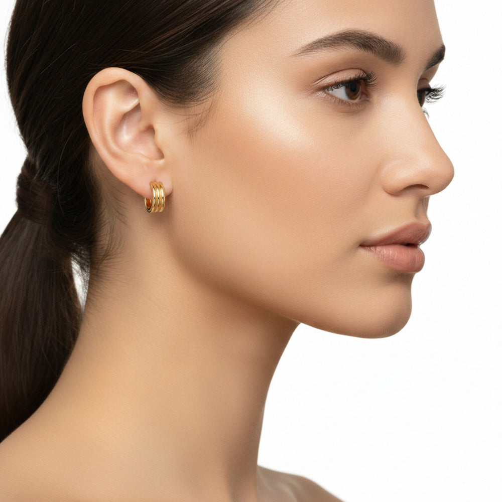 Aretes Napier Color Bitono 17G03765 para Dama