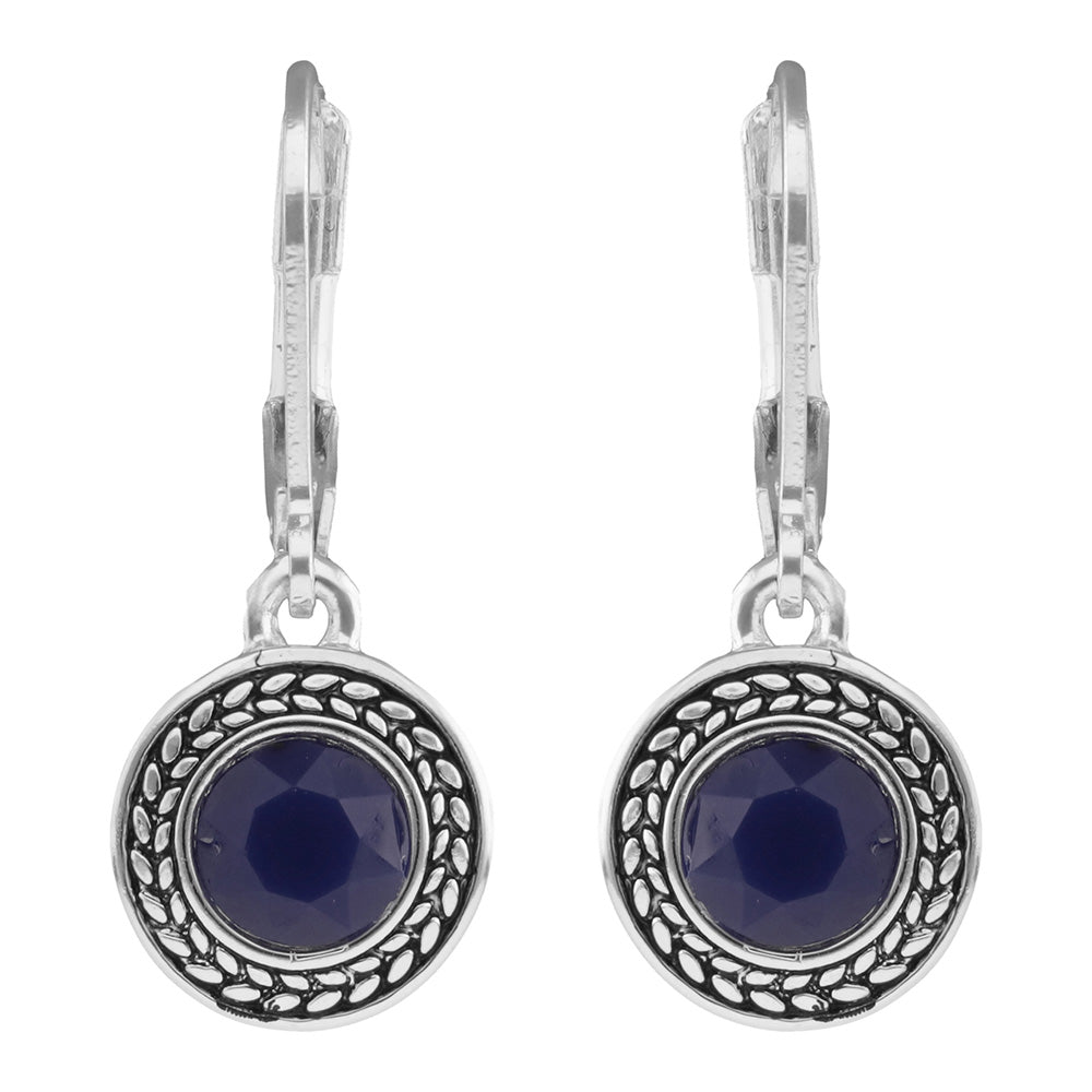 Aretes Napier Color Azul 17G03776 para Dama