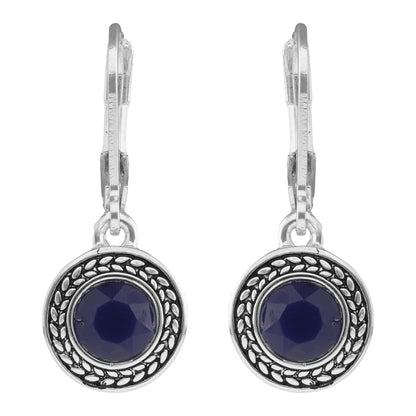 Aretes Napier Color Azul 17G03776 para Dama