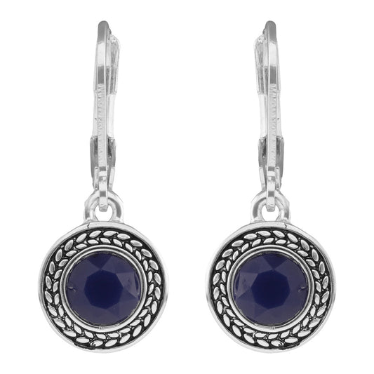 Aretes Napier Color Azul 17G03776 para Dama