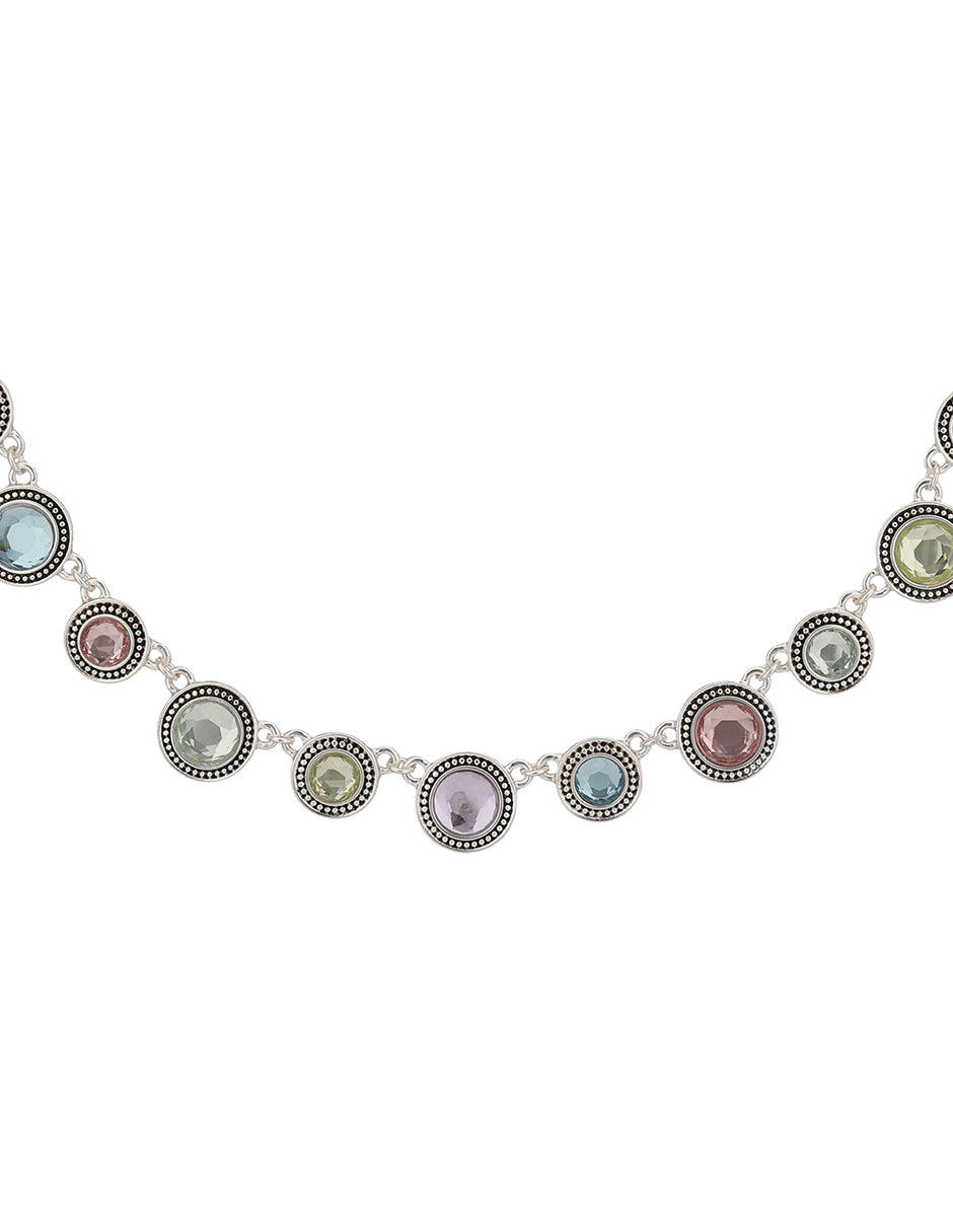 Collar Napier Color Plateado 17N00731 Para Dama