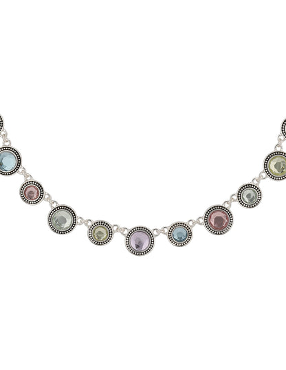 Collar Napier Color Plateado 17N00731 Para Dama